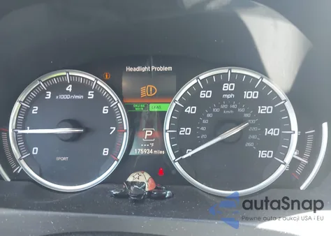 2015 Acura Tlx V6 Tech из США, поврежденный, VIN 19UUB2F58FA010063